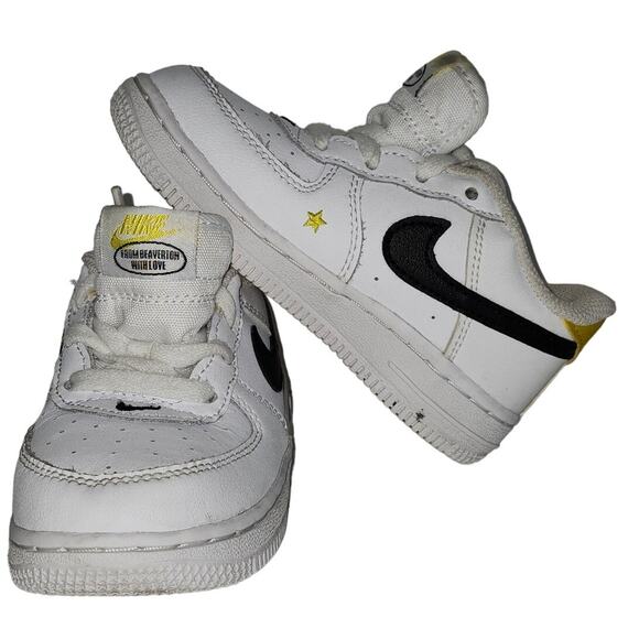 Nike Force 1 TD Have a Nike Day White Size 8c Toddler Infant Shoe DM4254-100 FS - Picture 2 of 7
